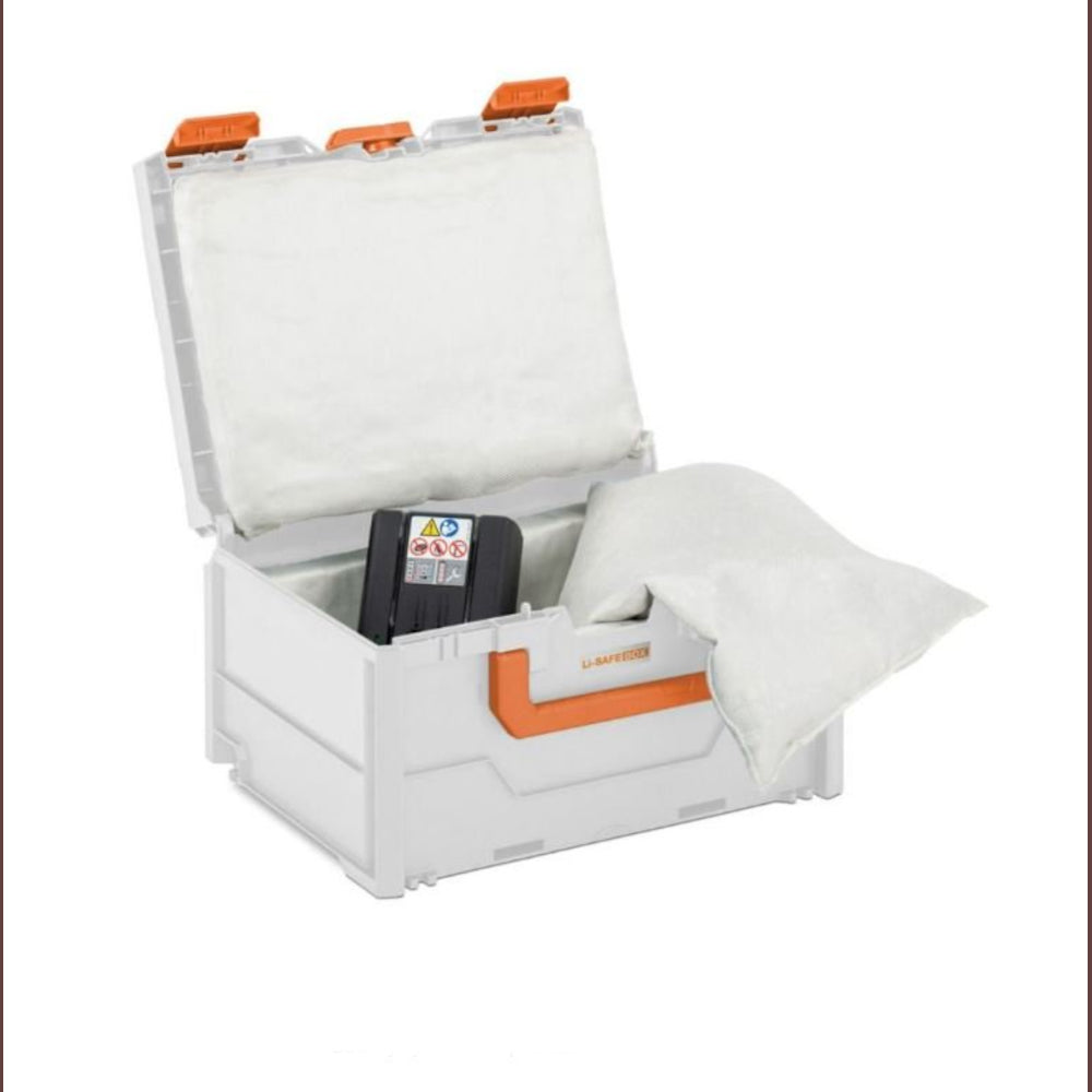Cemo Li-SAFE 2-L Battery Fire Protection Box – Compact Safety Storage & Transport