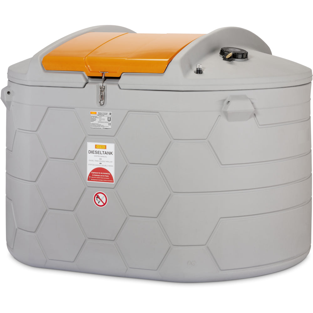 Cemo 3500 Litre Bunded Diesel Dispenser - Outdoor Basic- 11976