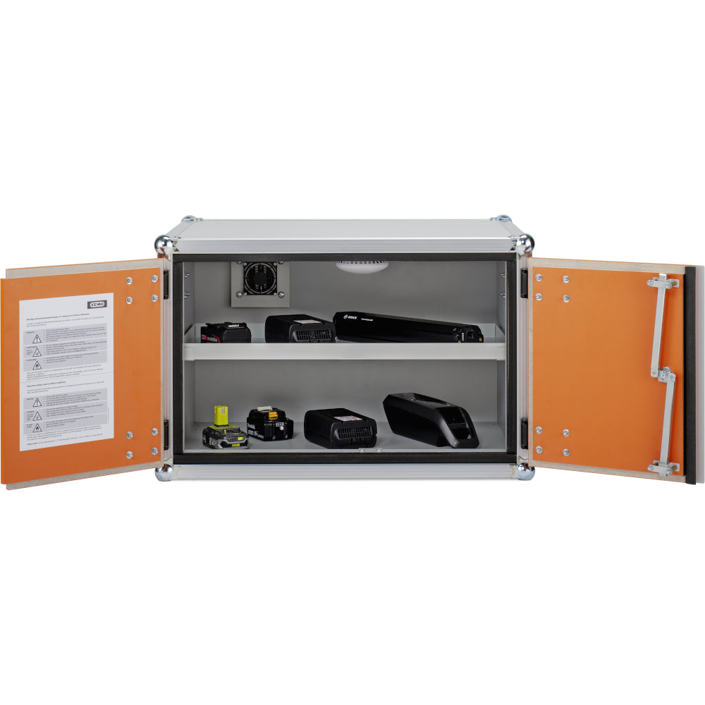 Lithium-Ion Battery Storage Cabinet 660W x 800D x 520H - Cemo 12104