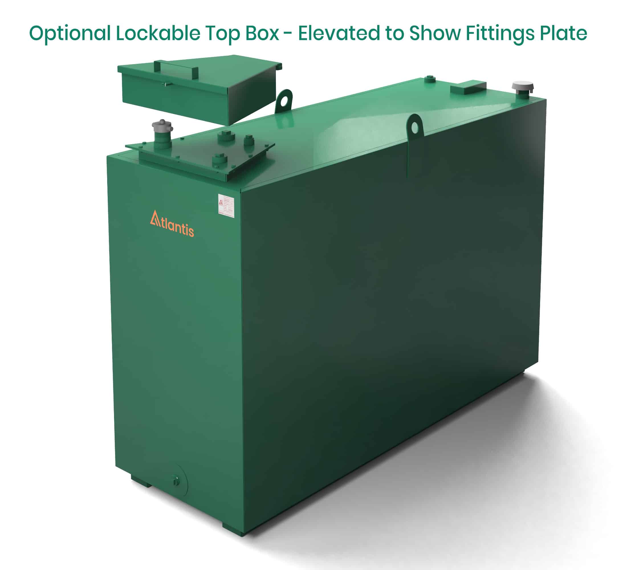 Atlantis 1350 Litre Imperium Steel Bunded Oil Tank