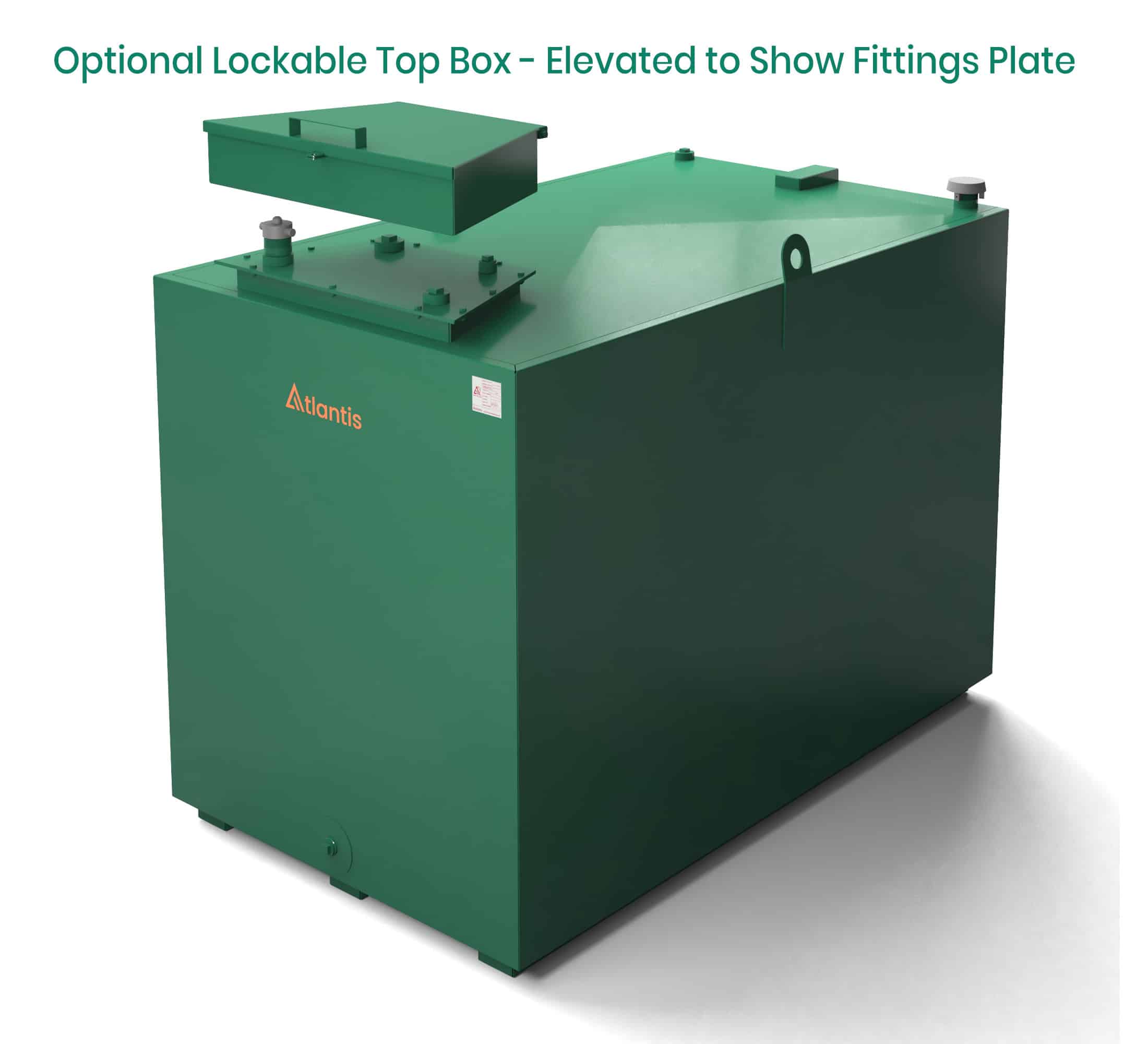 Atlantis 2000 Litre Imperium Steel Bunded Oil Tank