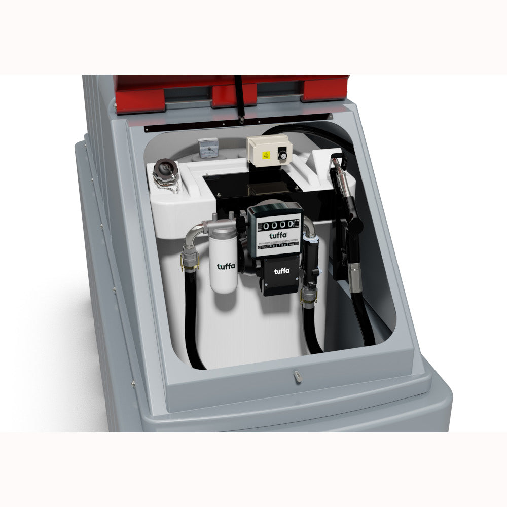 1350 Litre Plastic Bunded Diesel Dispensing Tank - Tuffa Tanks 1350SLBFS