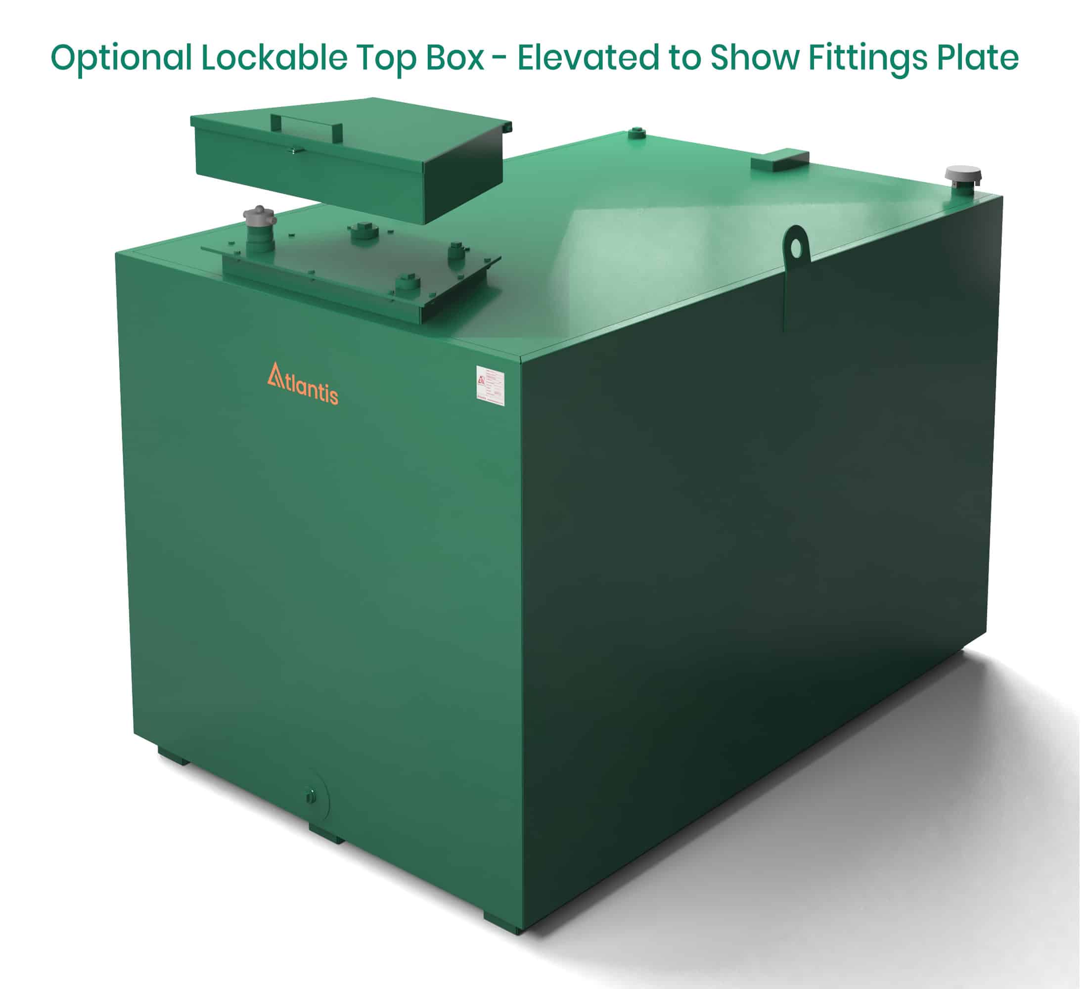 Atlantis 2700 Litre Imperium Steel Bunded Oil Tank