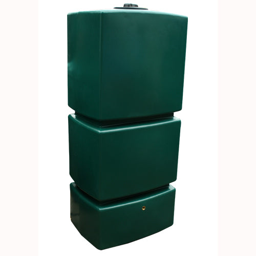 800 Litre Pillar Water Butt with Small Footprint For Rainwater Harvesting