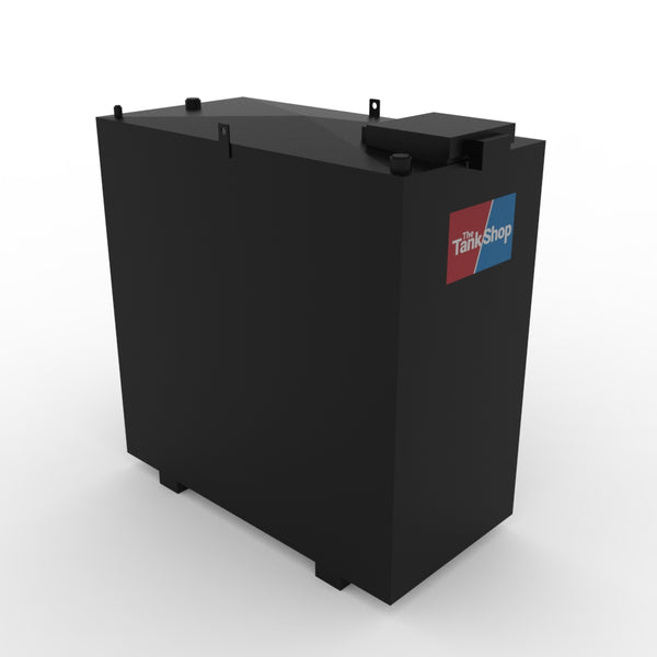 Steel Bunded Waste Oil Tank - 800 Litres Capacity with Lockable Lid