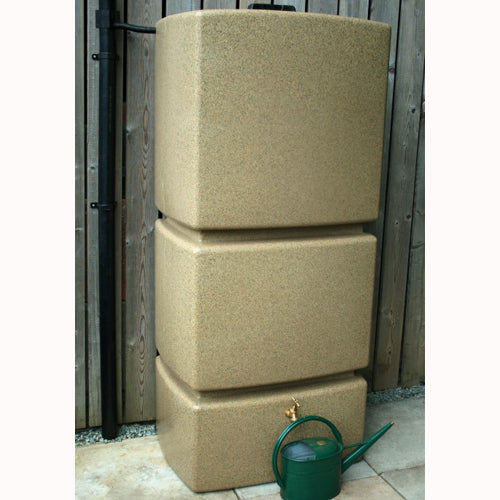 800 Litre Pillar Water Butt with Small Footprint For Rainwater Harvesting
