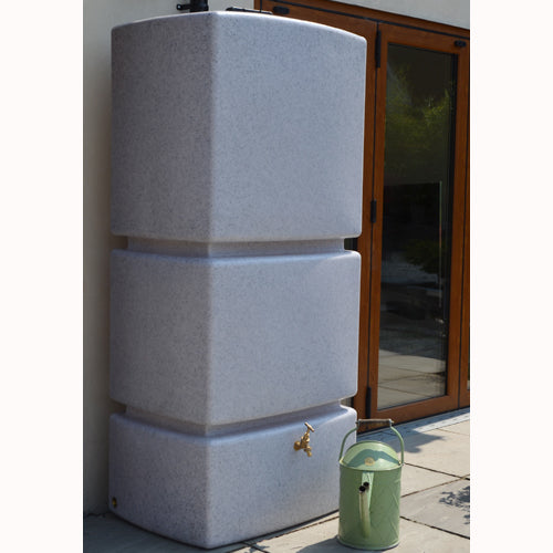 800 Litre Pillar Water Butt with Small Footprint For Rainwater Harvesting