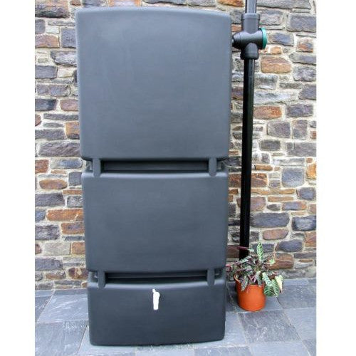 800 Litre Wall Tank Water Butt - 3P Technik Small Footprint Water Butt