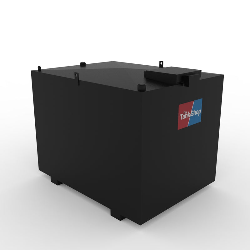 Steel Bunded Waste Oil Tank - 900 Litres Capacity with Lockable Lid
