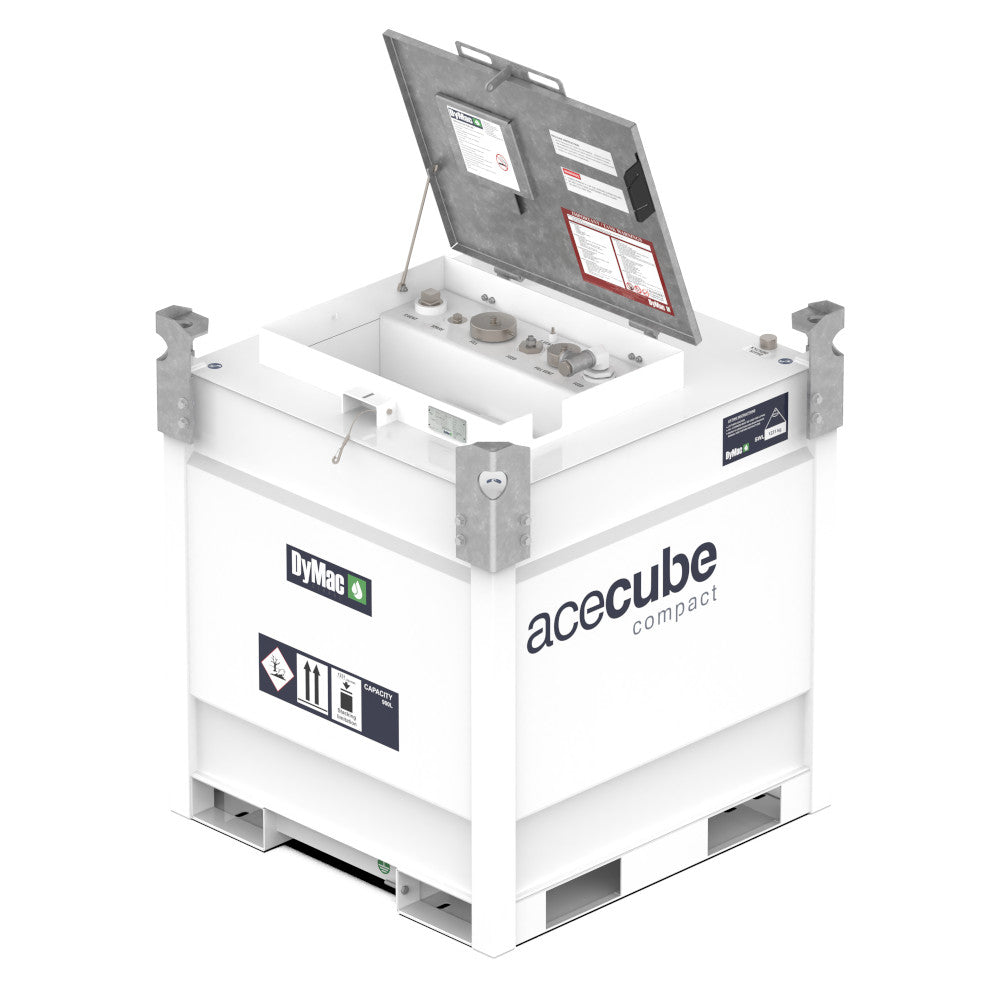 Dymac 900 Litre UN Approved Transportable Steel Diesel Tank - AceCube Compact