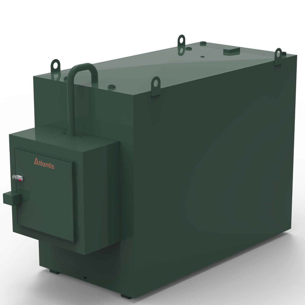 Atlantis 4500 Litre Steel Bunded Oil Tank c/w Fill Point Cabinet