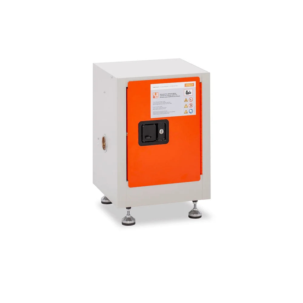 Lithium-Ion Battery Storage and Charging Cabinet - 350W x 350D x 460H - Cemo 11877