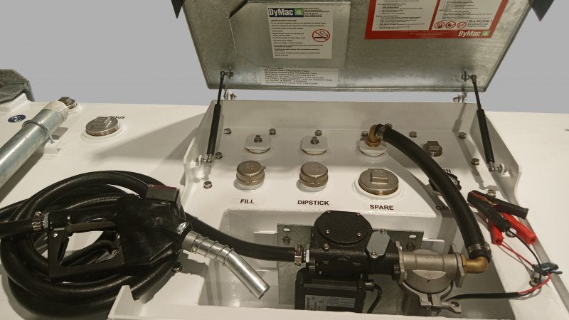 Dymac 1000 Litre UN Approved Transportable Steel Diesel Tank - Fuel Hub Compact