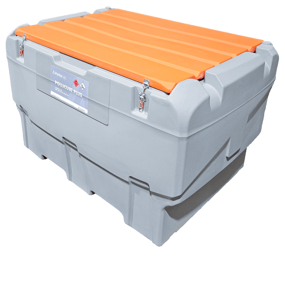 Atlantis 440 Litre Diesel Transportable Tank - 12V Pump - Pollicube Plus