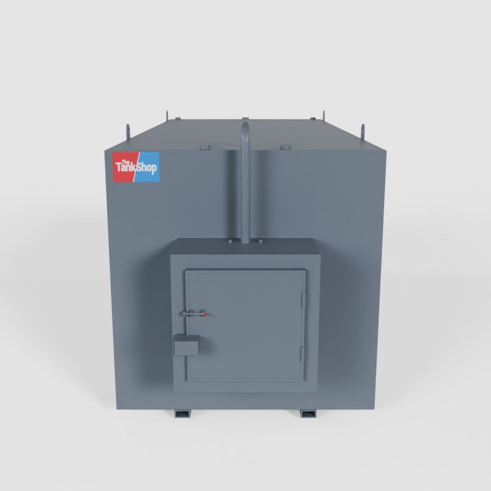 30,000 Litre Steel Bunded Generator (Gen Set) Fuel Tank with Fill Point Cabinet