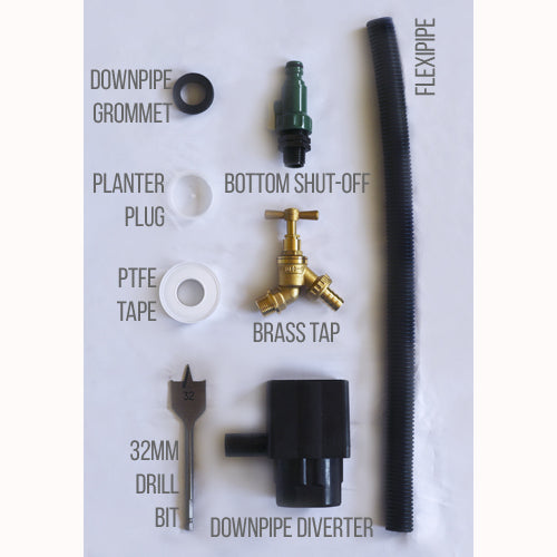 Cambridge 90 Litre Water Butt Planter