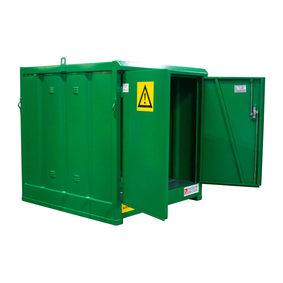 Steel Lockable 4 Drum Spill Pallet Bund