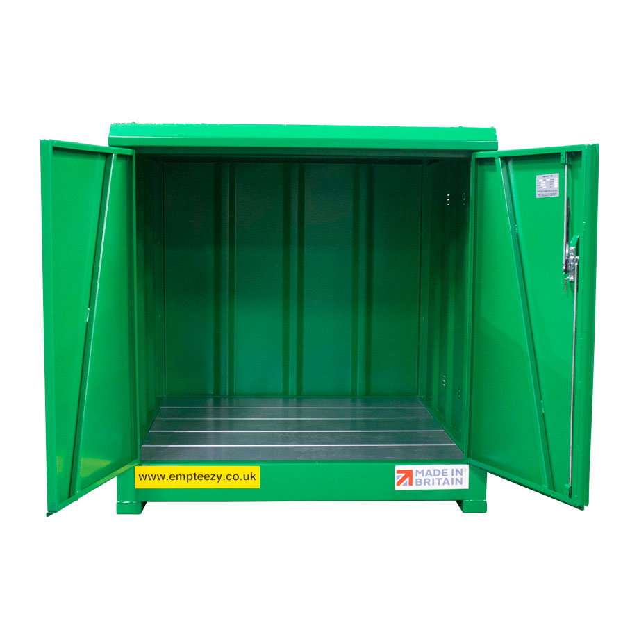 Steel Lockable 4 Drum Spill Pallet Bund