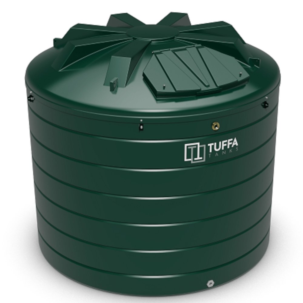 10000 Litre Plastic Bunded Oil Tank - Tuffa Tanks 10000VB