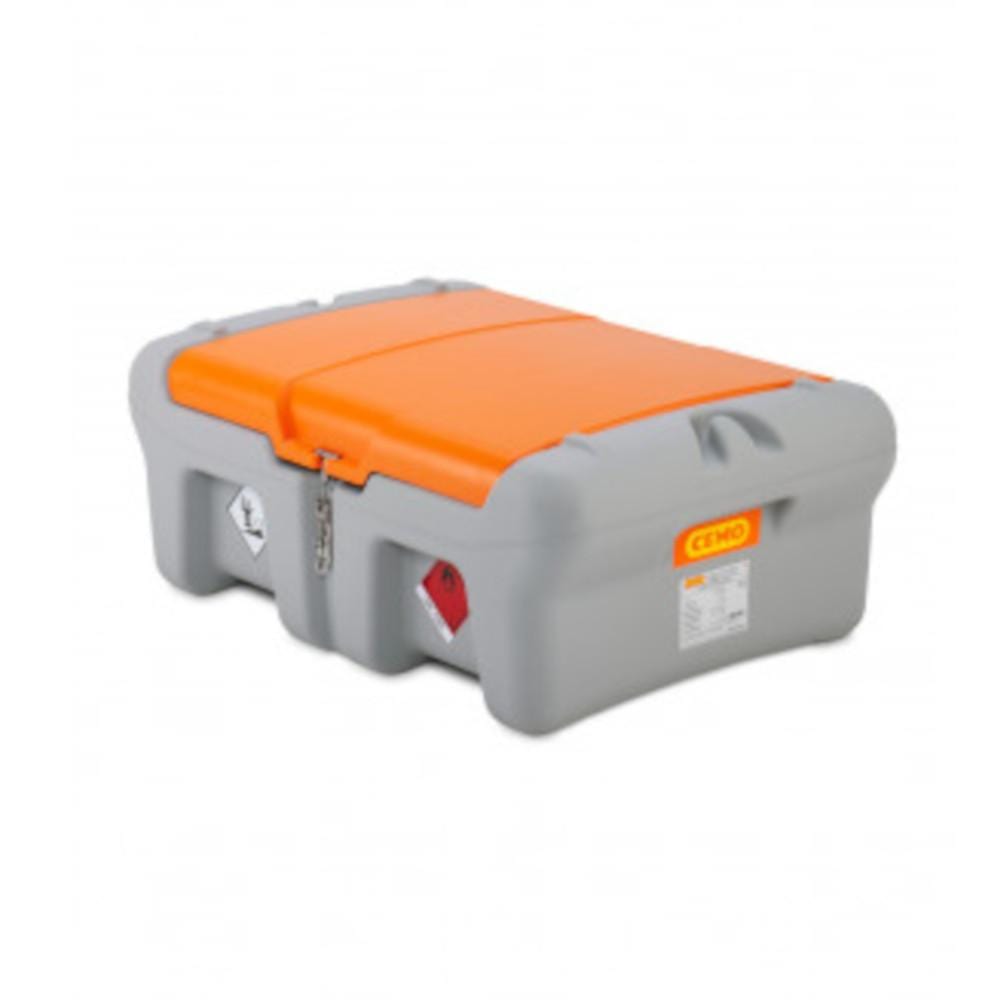 Cemo 210 Litre Low Profile Transportable Diesel Tank Closed - 11248