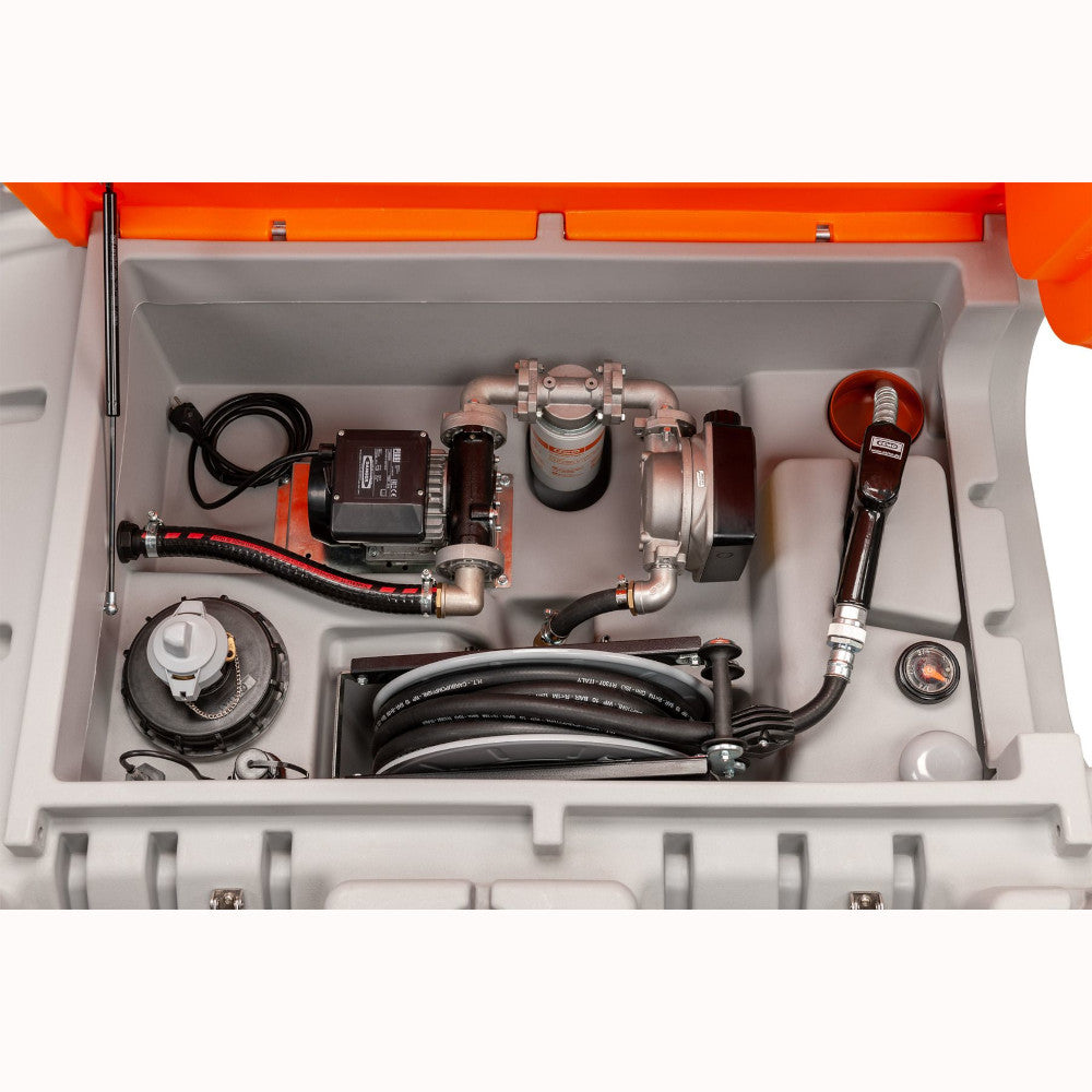 Cemo 980 Litre Bunded Transportable Diesel Dispenser - Premium