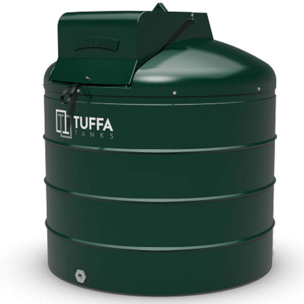 1400 Litre Plastic Bunded Oil Tank - Tuffa Tanks 1400VB
