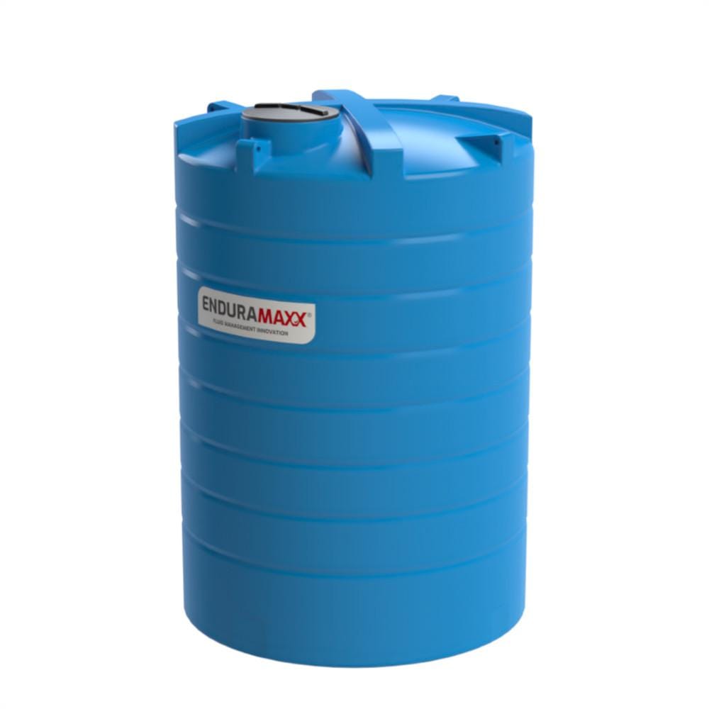 Enduramaxx 15000 Litre Slimline Potable Water Tank in Boat Blue