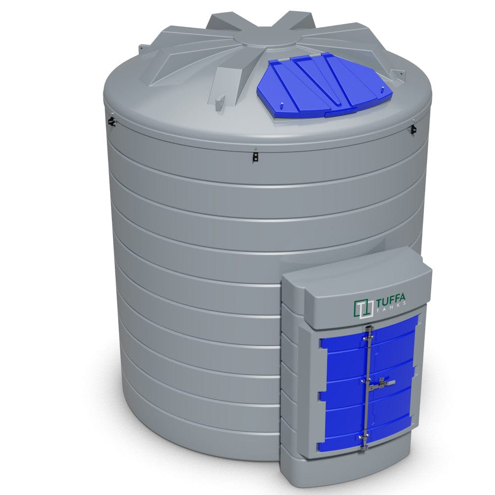 15000 Litre Plastic Bunded Adblue Tank - Tuffa 15000VBFSAD