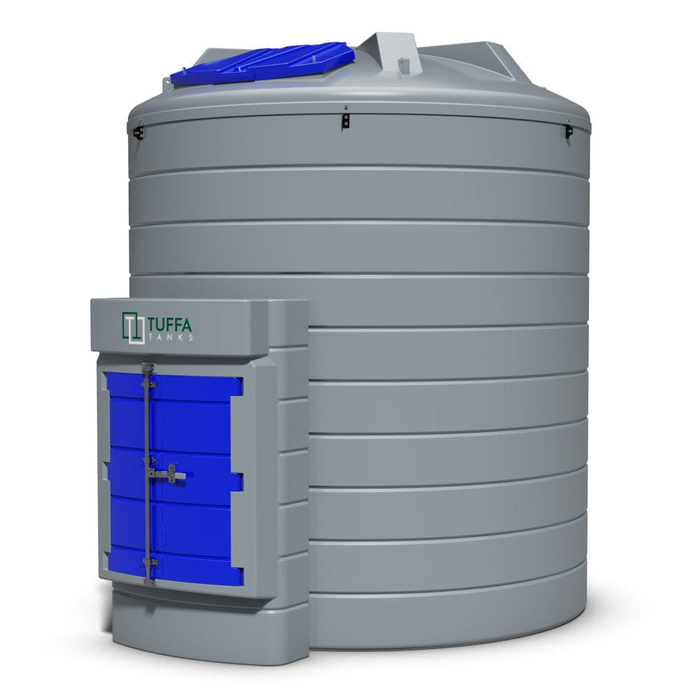 15000 Litre Plastic Bunded Adblue Tank - Tuffa 15000VBFSAD