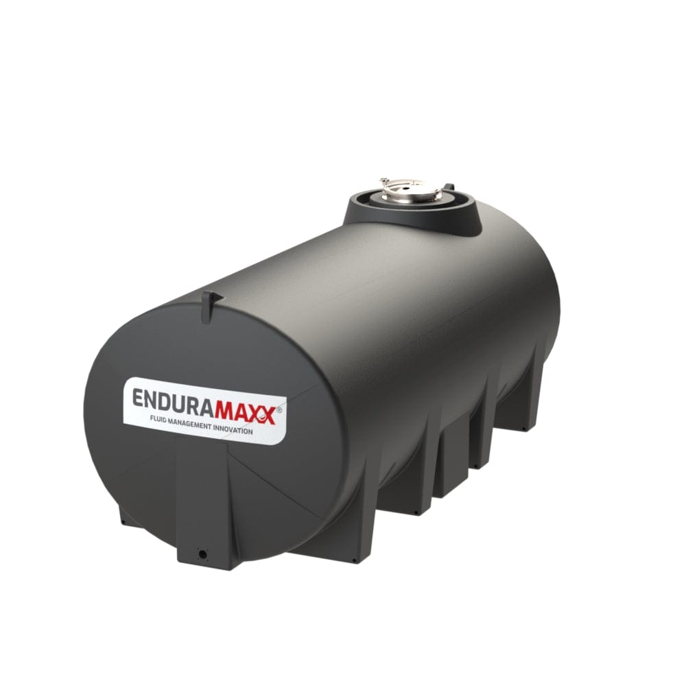 Enduramaxx 10000 Litre Horizontal Transportable Water Tank In Black