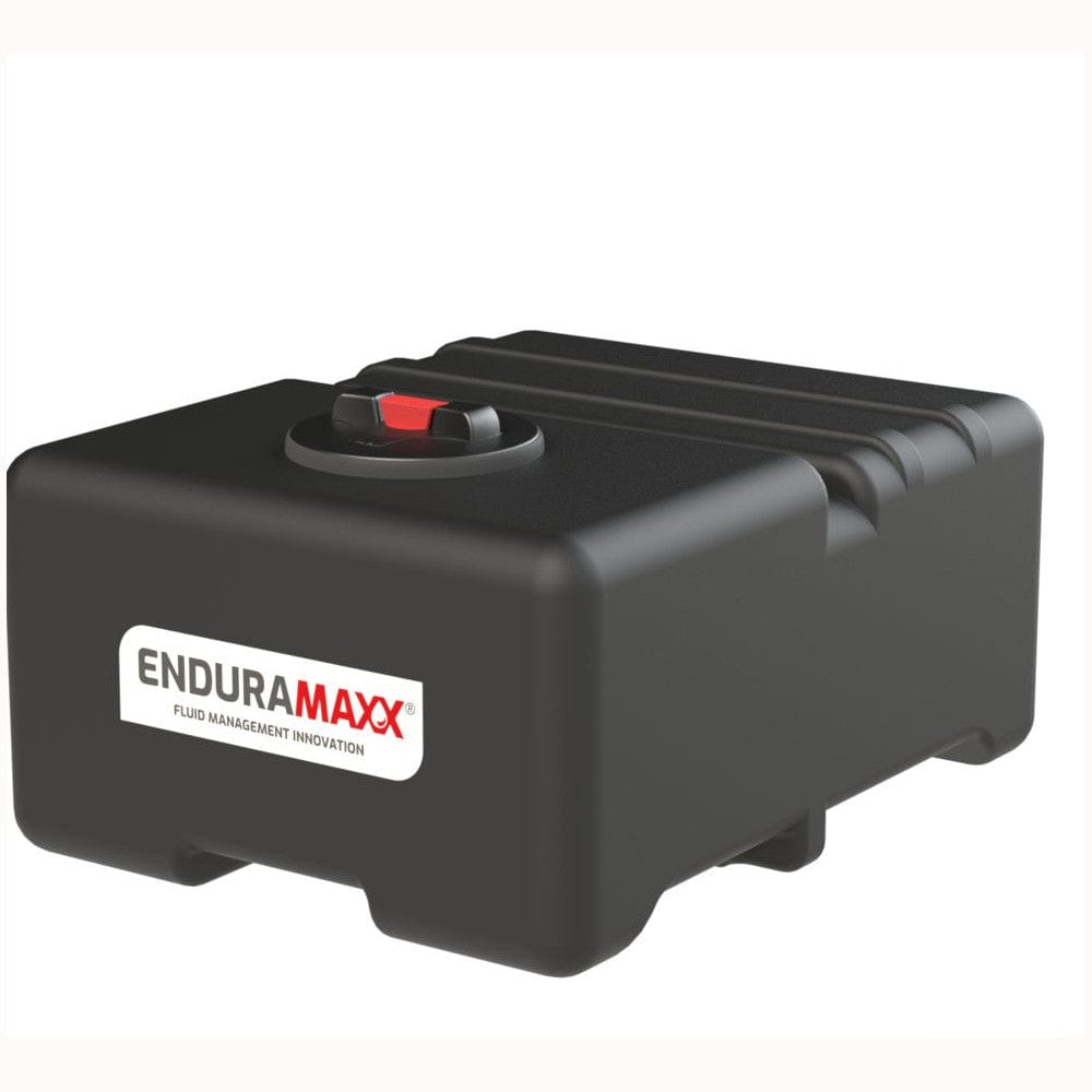 Enduramaxx 240 Litre Plastic Water Tank In Black - Low Profile