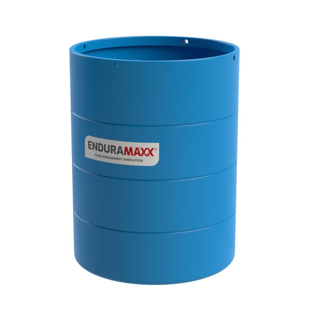 Enduramaxx 2500 Litre Open Top Water Tank - Boat Blue
