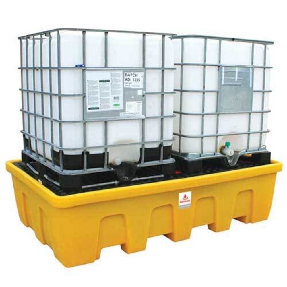 Double IBC Spill Pallet -1200 Litre Sump - Jonesco SJ-520-001