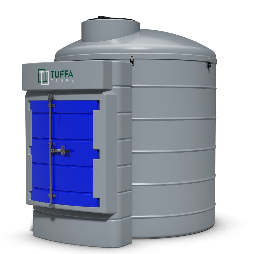 3500 Litre Plastic Bunded Adblue Tank - Tuffa 3500VBFSAD
