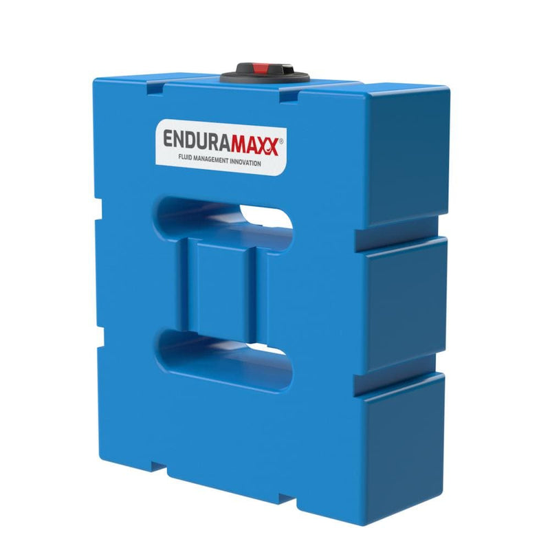 Enduramaxx 400 Litre Upright Baffled Water Tank in Boat Blue