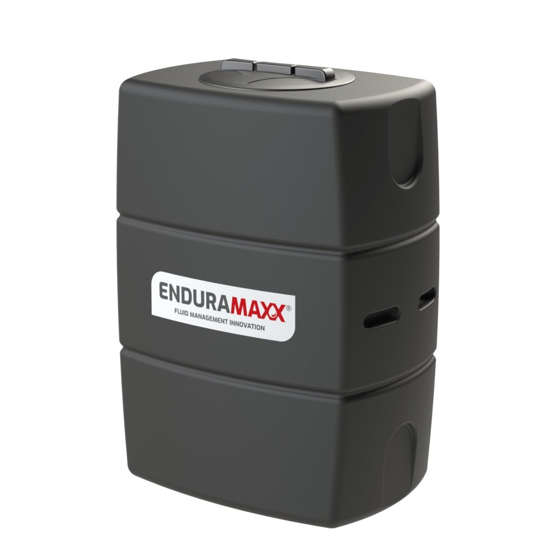 Enduramaxx 500 Litre Plastic Slimline Water Tank In Black