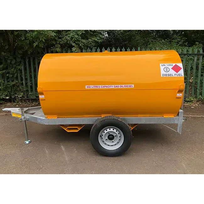 Transportable Site Tow Diesel Bowser - 950 Litres