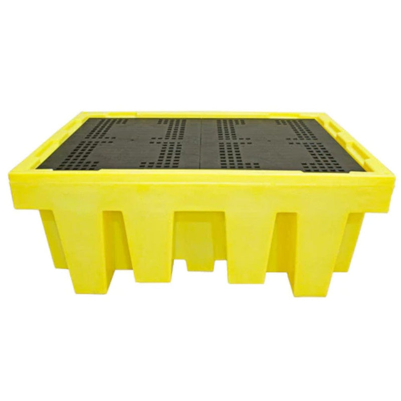 IBC Spill Pallet Bund with Removable Grid - 1100 Litre Sump - Romold BB1