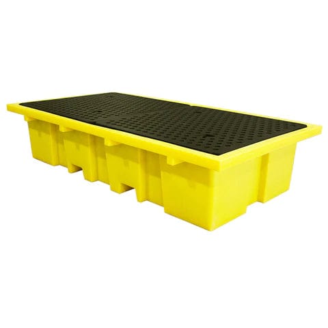 Double IBC Spill Pallet Bund - 1140 Litre Sump - Romold BB2