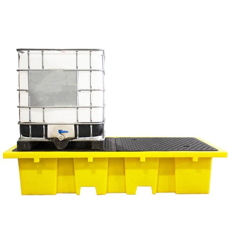 Double IBC Spill Pallet Bund - 1140 Litre Sump - Romold BB2