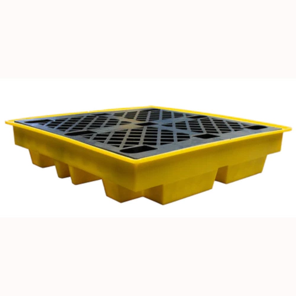 Low Profile 4 Drum Spill Pallet - Romold BP4L