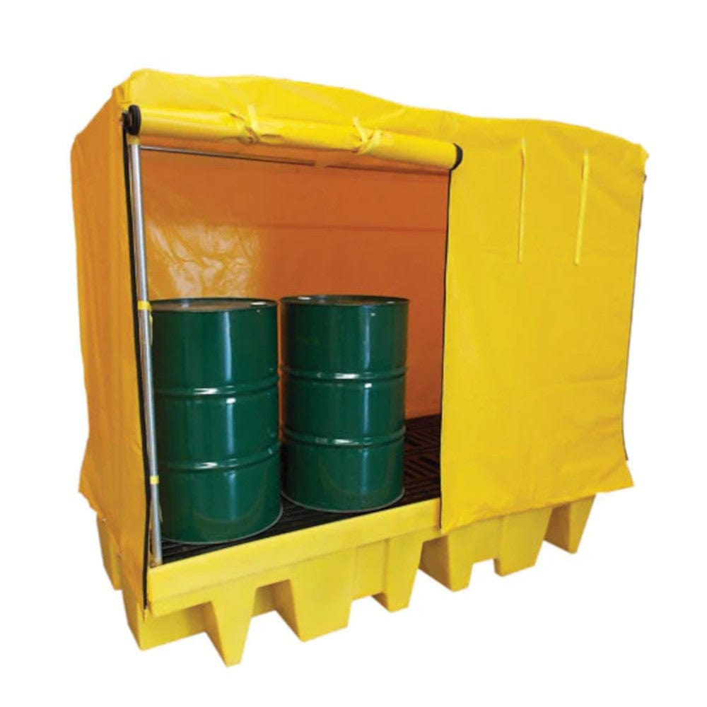 8 Drum Covered Spill Pallet - Romold BP8C