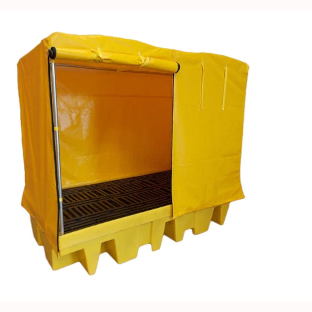 8 Drum Covered Spill Pallet - Romold BP8C