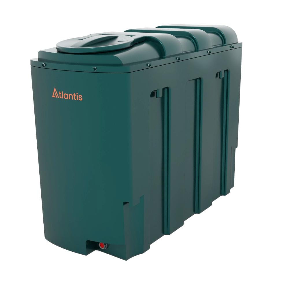 Atlantis 1750 Litre Slimline Plastic Bunded Oil Tank