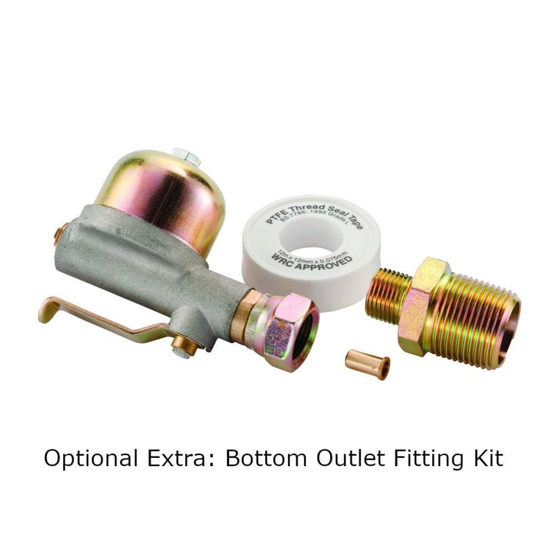 Optional Bottom Outlet Fitting Kit for 350HQi