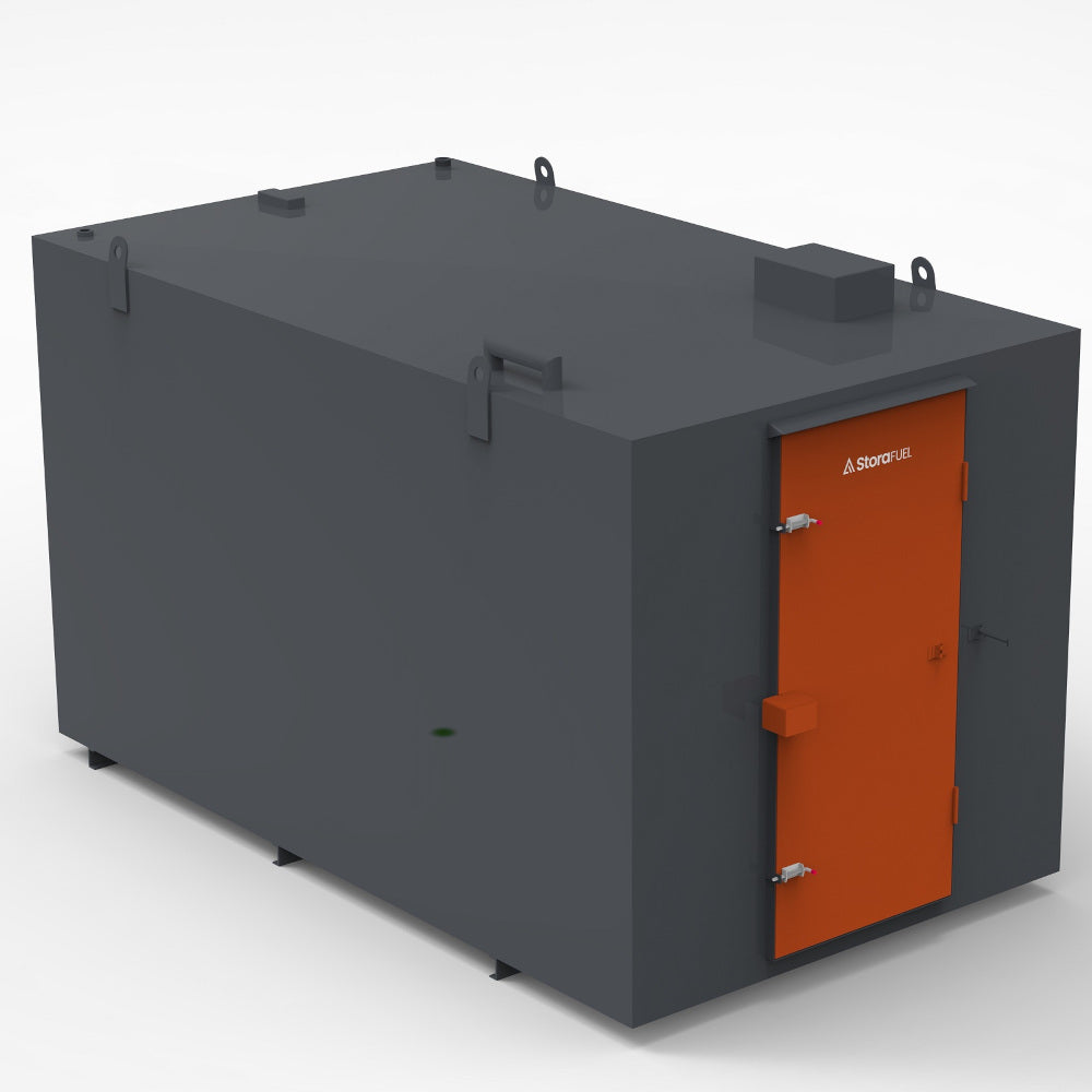 Atlantis 7500 Litre Steel Bunded Diesel Tank