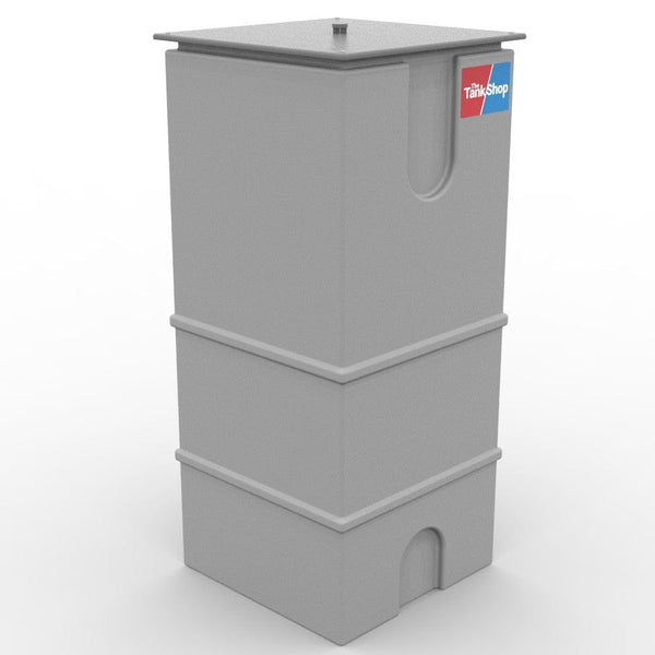375 Litre Two Piece Insulated GRP Water Tank - Small Footprint