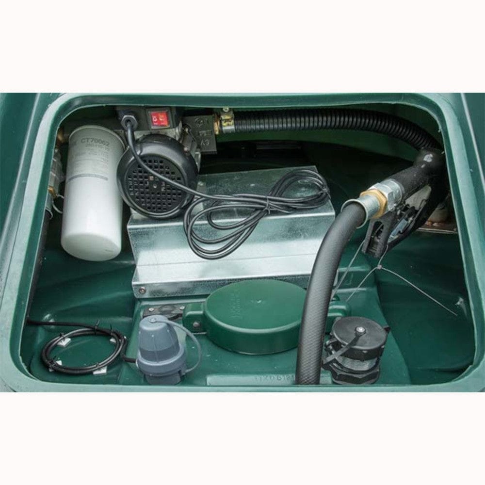 Carbery 1350 litre bunded diesel tank open cabinet