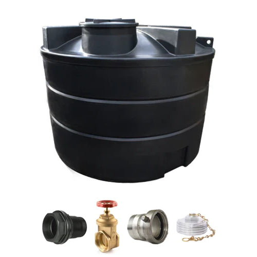 10000 Litre Fire Fighting Water Tank System - BSRT Fittings