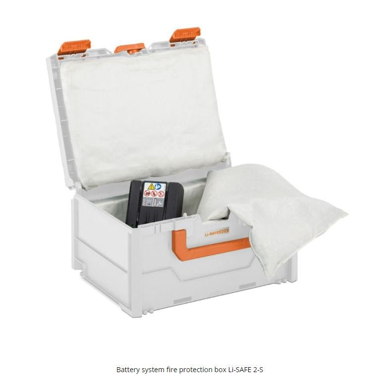 Cemo Li-SAFE 2-S Battery Fire Protection Box – Compact Safety Storage & Transport